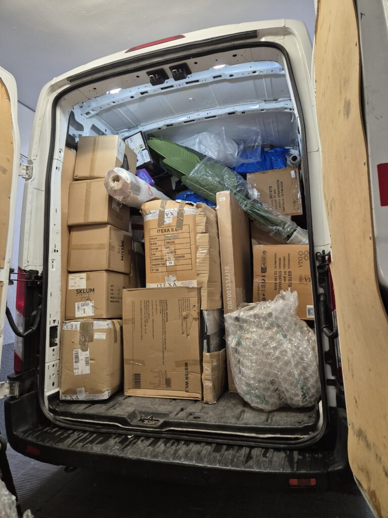Embalaje, transporte y montaje de muebles en Madrid